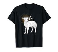 Gesù Cristo Agnello di Dio Agnus dei Maglietta