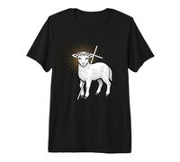 Gesù Cristo Agnello di Dio Agnus dei Maglietta Premium