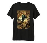 Gesù Cristo Ascensione Gustave Dore Angeli del Cielo Maglietta Premium