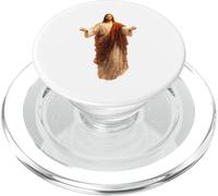 Gesù Cristo Braccia Aperte Salvatore del Mondo Cristiano PopSockets PopGrip per MagSafe