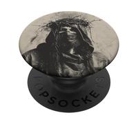 Gesù Cristo come ribelle, resistenza, Gesù PopSockets PopGrip Adesivo