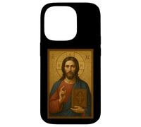 Gesù Cristo con l'icona della Sacra Bibbia - icona ortodossa Custodia per iPhone 14 Pro