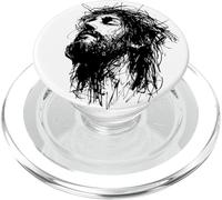 Gesù Cristo Corona di Spine Schizzo PopSockets PopGrip per MagSafe