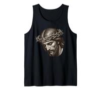 Gesù Cristo Corona E Spine Venerdì Santo Pasqua Canotta