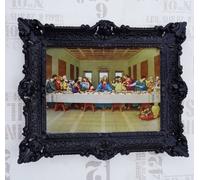 Gesù Cristo Dodici Apostoli 12 Apostoli L'Ultima Cena Di Gesù 56x46 Nero