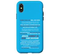 Gesù Cristo è Dio nostro Salvatore 1 Cor 15 1-4 Custodia per iPhone X/XS