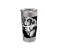 Gesù Cristo e Madre Maria Bicchiere termico in acciaio inox doppia parete