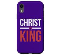 Gesù Cristo è Re dei Re Signore dei Signori Apoc 19 16 Custodia per iPhone XR