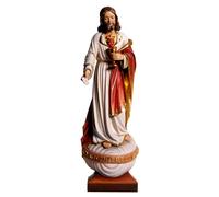 Gesù Cristo Eucaristia, Ostia, Cuore Di Gesù Sculture Figure Legno Comunione