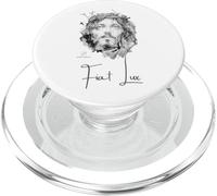 Gesù Cristo “Fiat Lux” - Dipinto a Inchiostro con Citazione PopSockets PopGrip per MagSafe