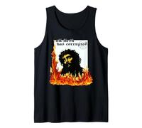 Gesù Cristo Fuoco Peccato Originale TxRxP Dio Metaller Canotta