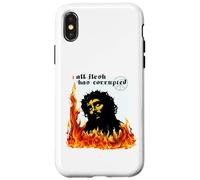 Gesù Cristo Fuoco Peccato originale TxRxP Dio Metaller Custodia per iPhone X/XS
