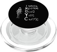 Gesù Cristo ICHTHYS Simbolo Pesce Figlio di Dio Salvatore PopSockets PopGrip per MagSafe