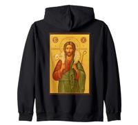 Gesù Cristo il buon pastore - icona ortodossa cristiana Felpa con Cappuccio