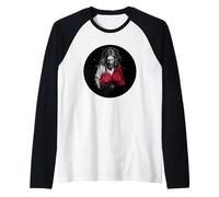 Gesù Cristo in Guanti da Boxe per Gli Appassionati di Sport Maglia con Maniche Raglan