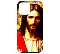 Gesù Cristo Messia Ritratto Orientale Ortodosso Pittura Custodia per iPhone 12 Pro Max