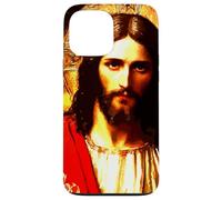 Gesù Cristo Messia Ritratto Orientale Ortodosso Pittura Custodia per iPhone 13 Pro Max