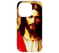 Gesù Cristo Messia Ritratto Orientale Ortodosso Pittura Custodia per iPhone 14 Pro