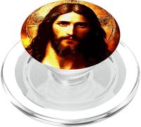 Gesù Cristo Messia Ritratto Orientale Ortodosso Pittura PopSockets PopGrip per MagSafe