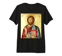 Gesù Cristo Pantocratore Onnipotente Sovrano di Tutti Maglietta Premium