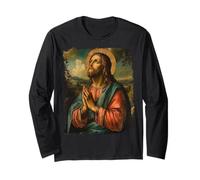 Gesù Cristo Pregando Maglia a Manica