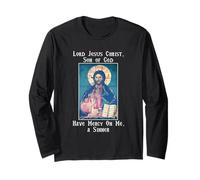 Gesù Cristo Preghiera del Cuore Eschasmo Ortodossia Orientale Maglia a Manica