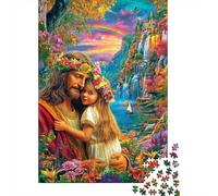 Gesù Cristo Puzzle 1000 Pezzi, Jigsaw Puzzle Ad Alta Difficoltà Regali Per Adulti E Adolescenti, Home Giochi 70x50cm/1000pcs