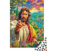 Gesù Cristo Puzzle 1000 Pezzi, Jigsaw Puzzle Per Adulti E Ragazzi Dai 14 Anni in Su, Giochi Stimolanti Per Tutta La Famiglia 70x50cm/1000pcs