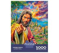 Gesù Cristo Puzzle 1000 Pezzi, Puzzle Impossibile 1000 Pezzi, Gioco Di Sfida Intellettuale 38x26cm/1000pcs