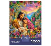 Gesù Cristo Puzzle 1000 Pezzi, Puzzle Impossibile 1000 Pezzi, Gioco Di Sfida Intellettuale 52x38cm/1000pcs