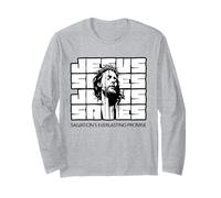 Gesù Cristo Salvezza Religioso Cristiano Dio Fede Gesù Maglia a Manica