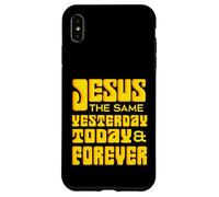 Gesù Cristo Stesso Ieri Oggi Per Sempre - Ebrei 13:8 Custodia per iPhone XS Max