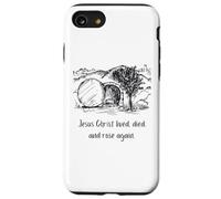 Gesù Cristo visse morì e risuscitò di nuovo Custodia per iPhone SE (2020) / 7/8