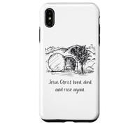Gesù Cristo visse morì e risuscitò di nuovo Custodia per iPhone XS Max