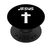 Gesù Croce Chiesa Cristiana Dio Religione PopSockets PopGrip Adesivo