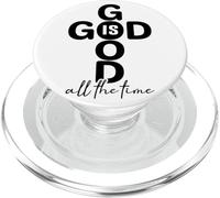 Gesù Croce Dio benedica la Bibbia Fede Dio è buono tutto il tempo PopSockets PopGrip per MagSafe