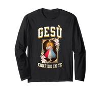 Gesù della Misericordia Confido in Te Maglia a Manica