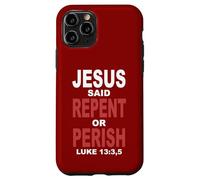 Gesù disse pentiti o perisci Luca 13 Custodia per iPhone 11 Pro