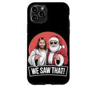 Gesù divertente e Babbo Natale che abbiamo visto quel Natale Custodia per iPhone 11 Pro