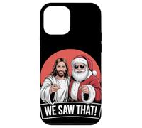 Gesù divertente e Babbo Natale che abbiamo visto quel Natale Custodia per iPhone 12 mini