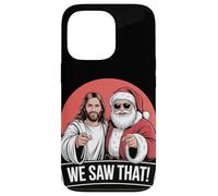 Gesù divertente e Babbo Natale che abbiamo visto quel Natale Custodia per iPhone 13 Pro