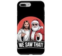 Gesù divertente e Babbo Natale che abbiamo visto quel Natale Custodia per iPhone 7 Plus/8 Plus
