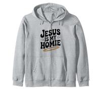 Gesù è Il Mio Amico Fede Cristiana Umorismo Felpa con Cappuccio