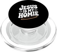 Gesù è il mio amico Fede cristiana umorismo PopSockets PopGrip per MagSafe
