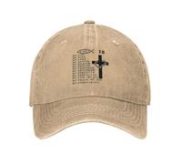 Gesù È Il Mio Dio, Il Mio Re, Il Mio Signore Gesù, Cristianesimo Nero Donna Uomini Cappellini da Baseball Cotone Berretto da Baseball Regolabile Cappello da Cowboy per Alpinismo Che Corre Golf