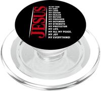 Gesù è il mio Dio Re Tutto Credenza Cristiana Fede PopSockets PopGrip per MagSafe
