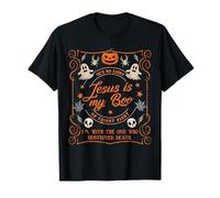 Gesù è il mio fischio, è la mia luce nella notte di paura Halloween Maglietta