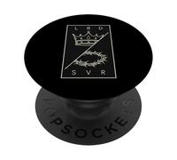 Gesù è il mio Signore e Salvatore - Corona cristiana PopSockets PopGrip Adesivo
