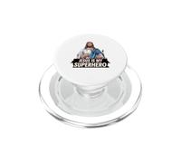 Gesù È Il Mio Supereroe Cristiano Dio Religioso Fumetti Bambini PopSockets PopGrip per MagSafe