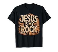 Gesù è il mio versetto biblico cristiano rock Maglietta